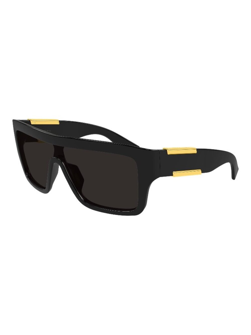 New Bottega Veneta Unisex Sunglasses Black Grey Lens Injected Frame BV1451S 001